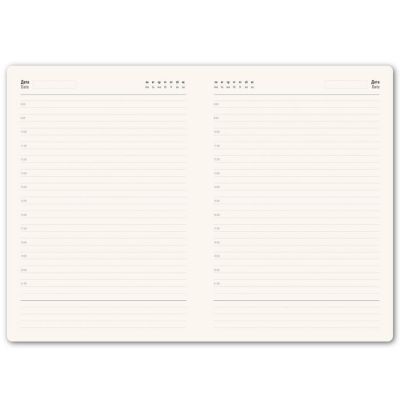 Ежедневник недатированный Mod, формат А5, в линейку, зеленый-6