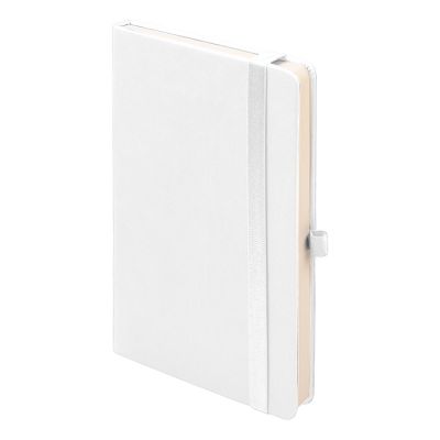 Ежедневник недатированный HAMILTON, A5, белый, кремовый блок-0