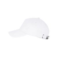 Бейсболка LONG BEACH 260, 5 клиньев, металлическая застежка, белый