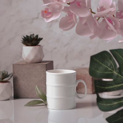 Кружка 'Бочка' в подарочной упаковке, белый-6