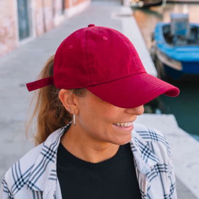 Бейсболка с NFC-меткой в козырьке GREEN CAP 265 из органического хлопка, белый-5