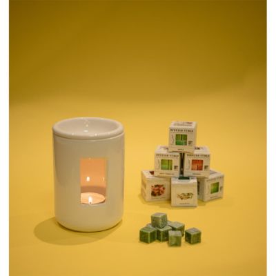 Аромалампа SCENT, белый, 12,5х8,5см, керамика=-1