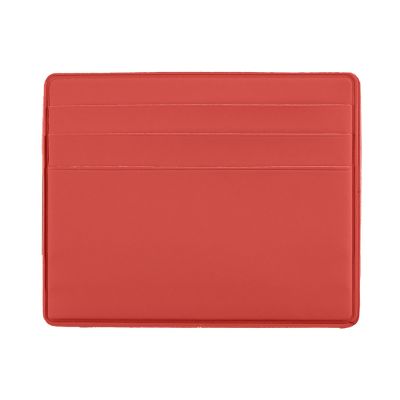 Чехол/картхолдер Simply для 6 карт с отделением для денег, красный, PU-0