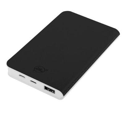 Универсальный аккумулятор 'Franki' (5000mAh),белый с черным, 7,5х12,1х1,1см, белый, черный-1