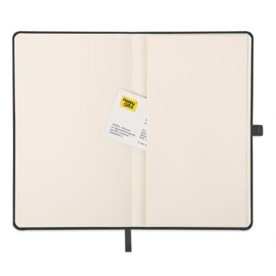 Ежедневник недатированный HAMILTON, A5, черный, кремовый блок-1