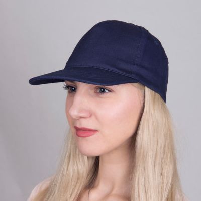 Бейсболка STANDARD, 5 клиньев, металлическая застежка, оранжевый-1