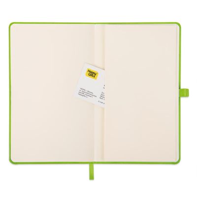 Ежедневник недатированный HAMILTON, A5, светло-зеленый, кремовый блок-1