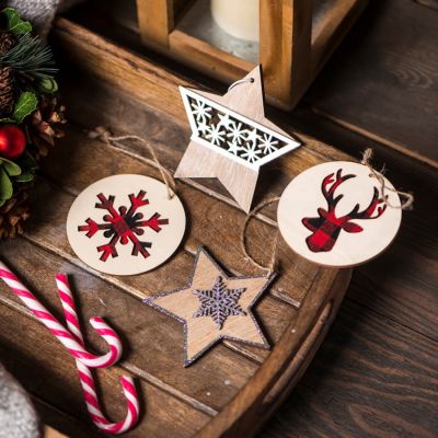 Украшение новогоднее STARRY, белый, бежевый-3