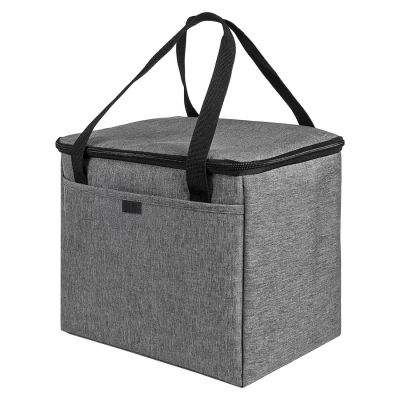 Термосумка 'KEEP', 27 x 24. x 20 см, полиэстер 300D, PEVA, серый меланж-1