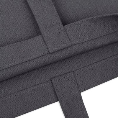 Сумка шоппер хлопковый MALL 220, темно-серый-1