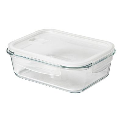 Ланч-бокс TUBER, боросиликатное стекло, прозрачный-0