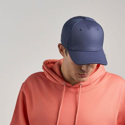 Бейсболка GEAR-S, 5 клиньев, застёжка на липучке, красный-1