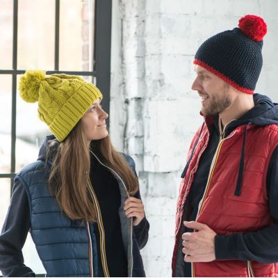 Шапка VOGUE,  темно-серый, верх: 100% акрил, подкладка: 100% полиэстер-1
