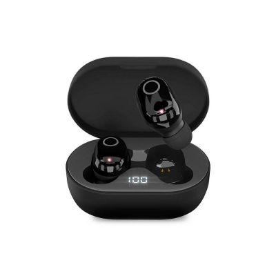 Наушники беспроводные с зарядным боксом HIPER TWS BRISE V2, цвет черный-0
