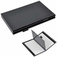 Визитница двухсторонняя 'Дубль', черный