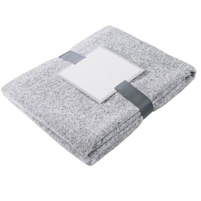 Плед YELIX, 120*160 см, флис 280 гр/м2, серый меланж-3