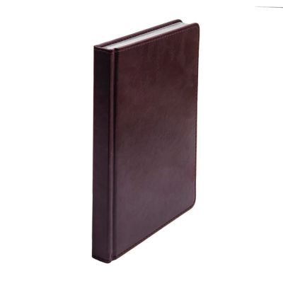 Ежедневник недатированный Joy, формат А5, в линейку, бордовый-7