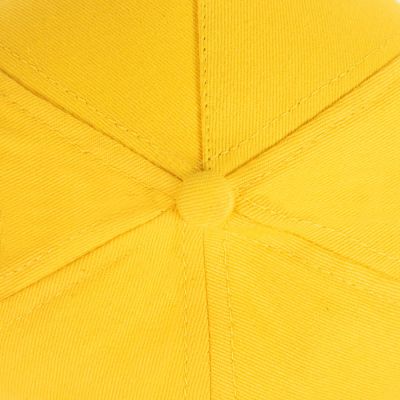 Бейсболка LIGHT, 5 клиньев,  застежка на липучке, желтый-5