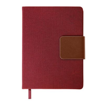 Ежедневник недатированный Mod, формат А5, в линейку, красный-1