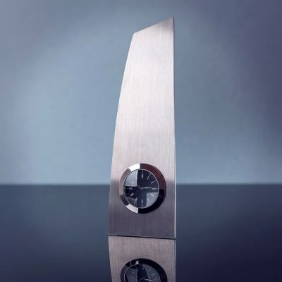 Часы-стела  'Victory'  наградные в подарочной упаковке, серебристый, черный-6