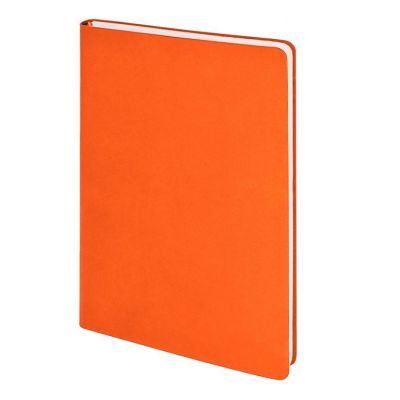 Бизнес-блокнот SMARTI, A5, оранжевый, мягкая обложка, в клетку-1