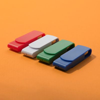 USB flash-карта SWING (16Гб), синий-3