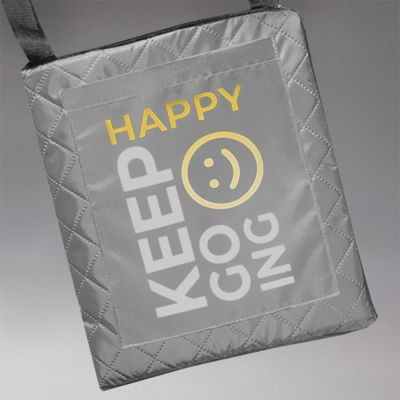 Плед для пикника 'Rest'; серый; 115 х 140 см; двухсторонний материал флис 150 гр/м2+оксфорд  210 T-4