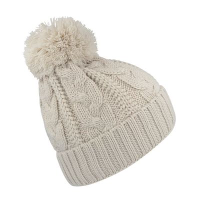 Шапка VOGUE,  белый, верх: 100% акрил, подкладка: 100% полиэстер-1