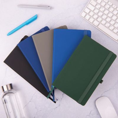 Бизнес-блокнот А5 FLIPPY, формат А5, в линейку, синий-3