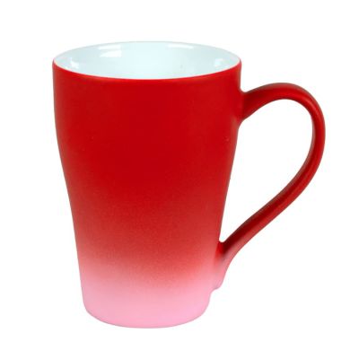 Набор подарочный SOFT-STYLE: бизнес-блокнот, ручка, кружка, коробка, стружка, красный-3