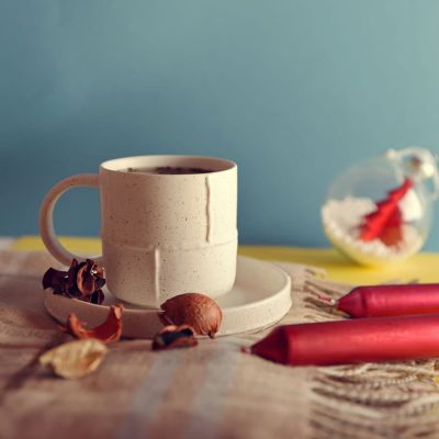 Чайная пара 'Прованс' в подарочной упаковке, белый-3