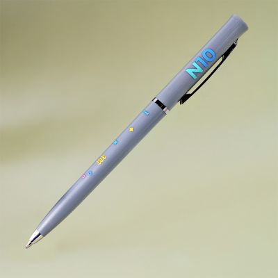Ручка шариковая  N10, серый-1
