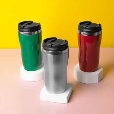 Термокружка  PROMO, 450мл, синий-3