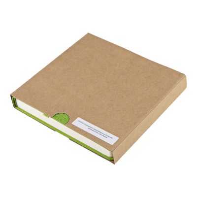 Ежедневник недатированный Scotty, А5-,  зеленое яблоко, кремовый блок, без обреза-7