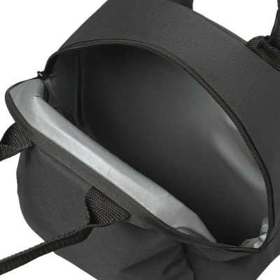 Термосумка 'LUNCH', чёрный, 25 x 21 x 17 см, полиэстер 600D, черный-2