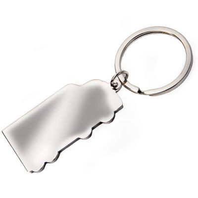 Брелок TITAN TRUCK; 5,4 x 2,7 x 0,4 см; металл, серебристый-1