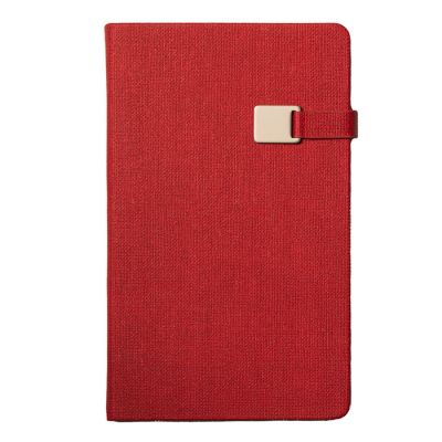 Ежедневник недатированный Linnie, формат А5, в линейку, красный-1