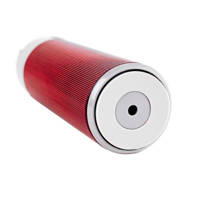 Bluetooth колонка TURBO TUBE с зарядным устройством (2000mAh) и моноподом, красный, серый-8