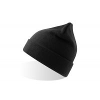 Шапка мужская 'PIER-S', черный, верх: 100% перераб. полиэстер, подкладка: 100% перераб. полиэстер