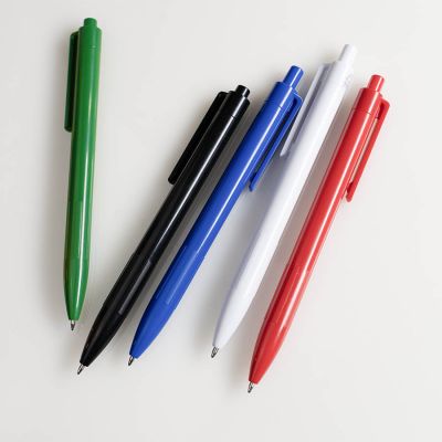 Ручка шариковая  SOFT CLICK, красный-4