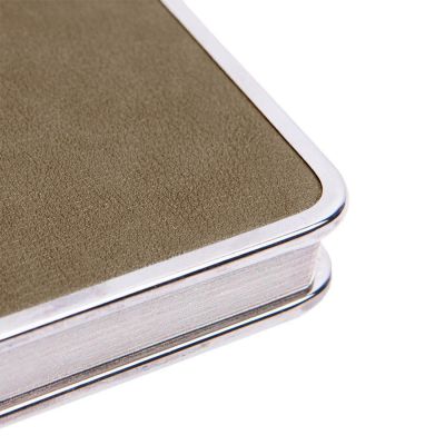 Ежедневник недатированный Montrose, формат А5, в линейку, светло-коричневый-7