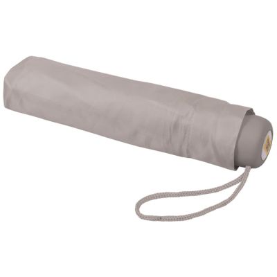 Зонт складной FOLDI, механический, серый-1