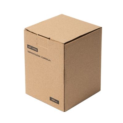 Стакан CAPSULA с крышкой, белый-3