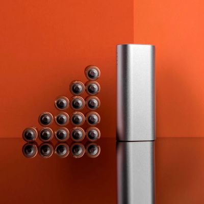 Универсальное зарядное устройство 'Wister' (5200mAh), серебристый-4