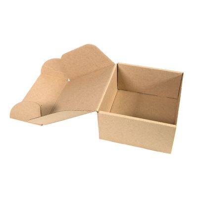 Коробка подарочная mini BOX, размер 16 x 15 x 8 см, коричневый-1