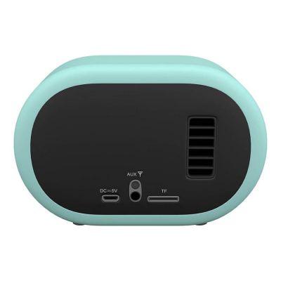 Колонка беспроводная RETRO S, цвет голубой-3