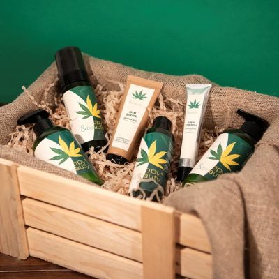 Тоник для лица Hydrop с маслом конопли и зелёным чаем, 200 мл, зеленый-3