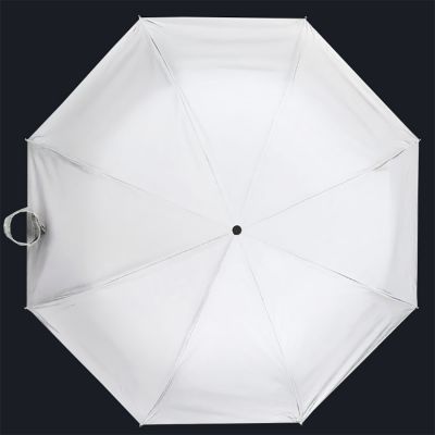 Зонт складной 'Reflect', полуавтомат, светоотражающий серый-2