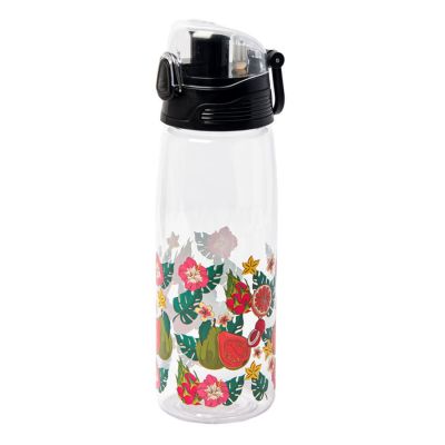 Бутылка для воды FLASK, 800 мл, прозрачный-1