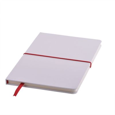 Подарочный набор RANGE: бизнес-блокнот, ручка, зарядное устройство, игрушка, коробка, стружка, красный-3